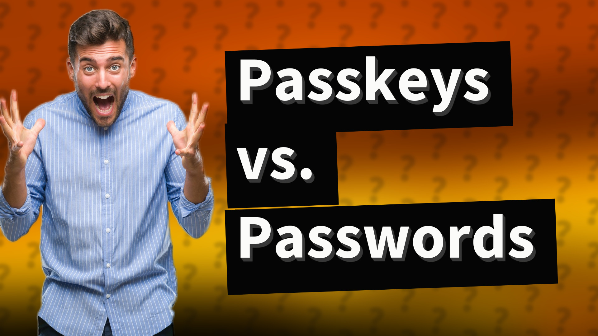 Passkeys vs. Passwords