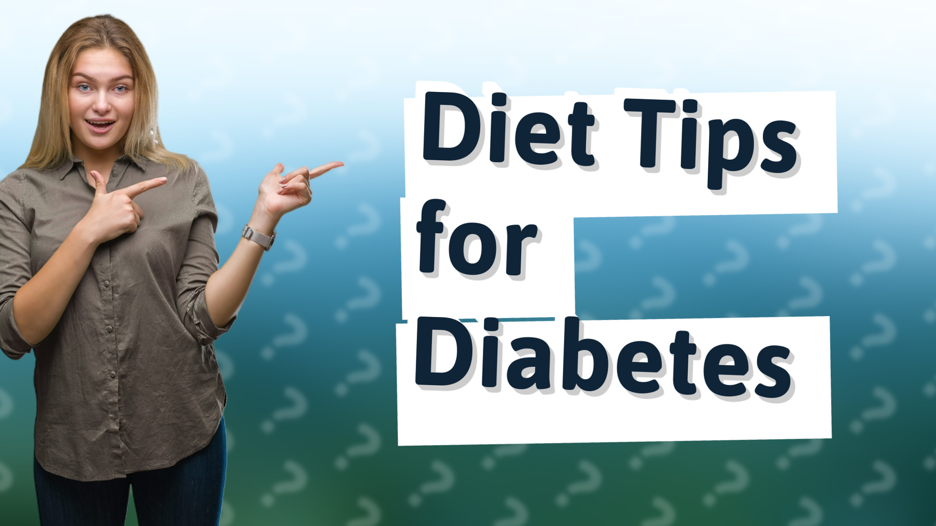 Diet Tips for Diabetes