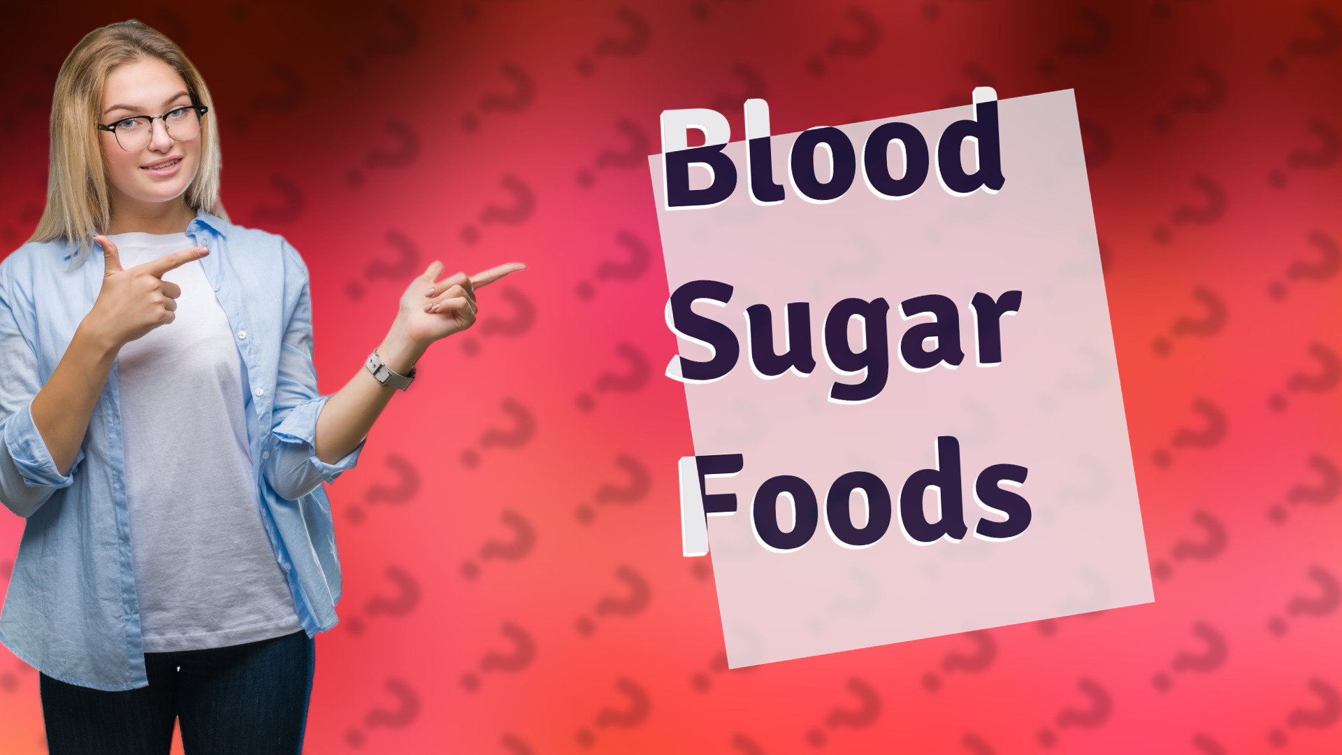 Blood Sugar Foods