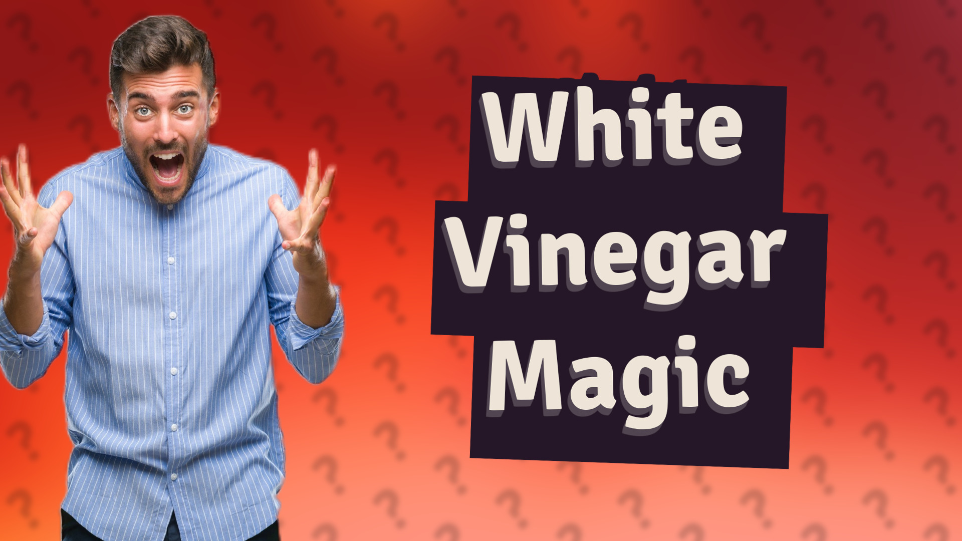 White Vinegar Magic