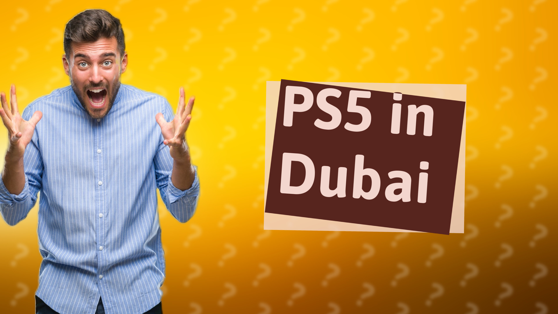 PS5 in Dubai
