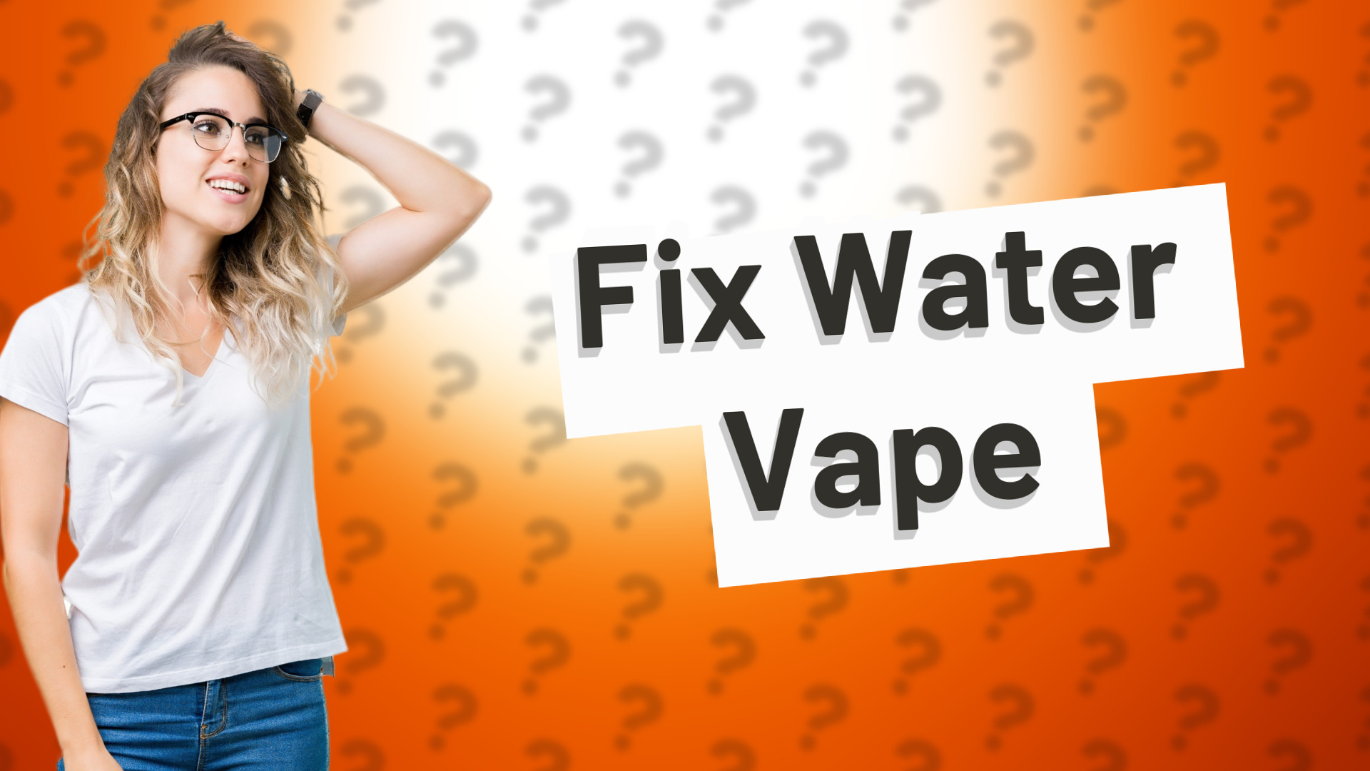 Fix Water Vape