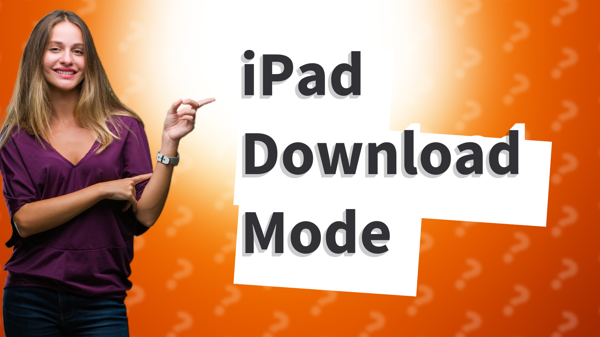 iPad Download Mode