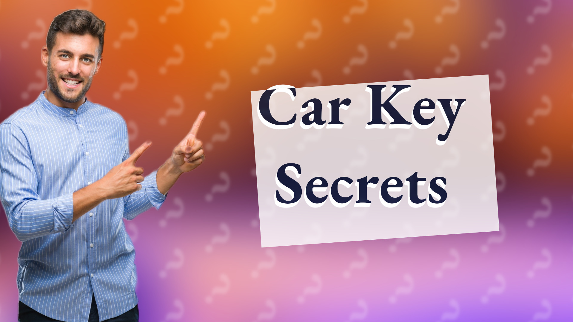 Car Key Secrets