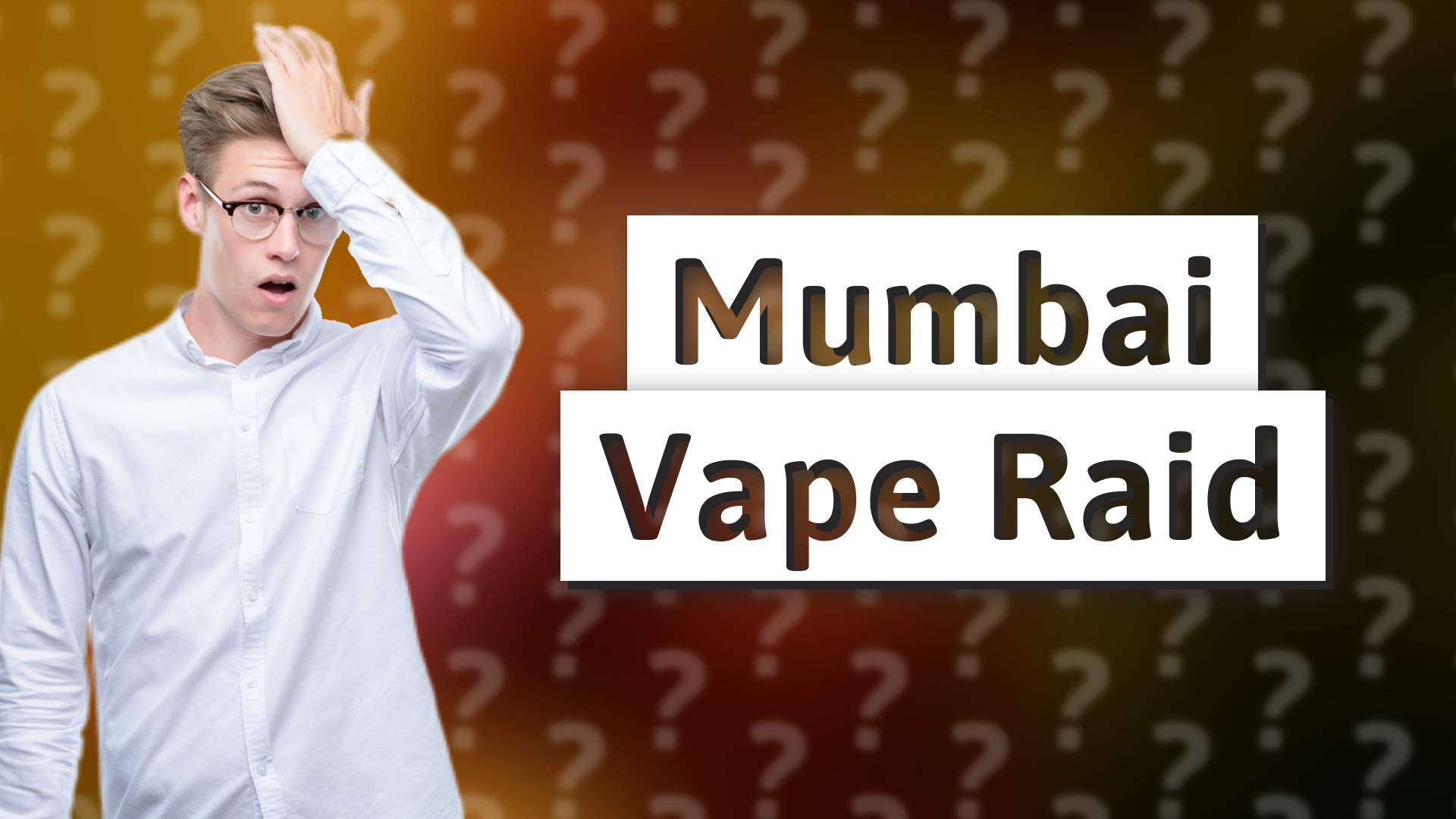 Mumbai Vape Raid