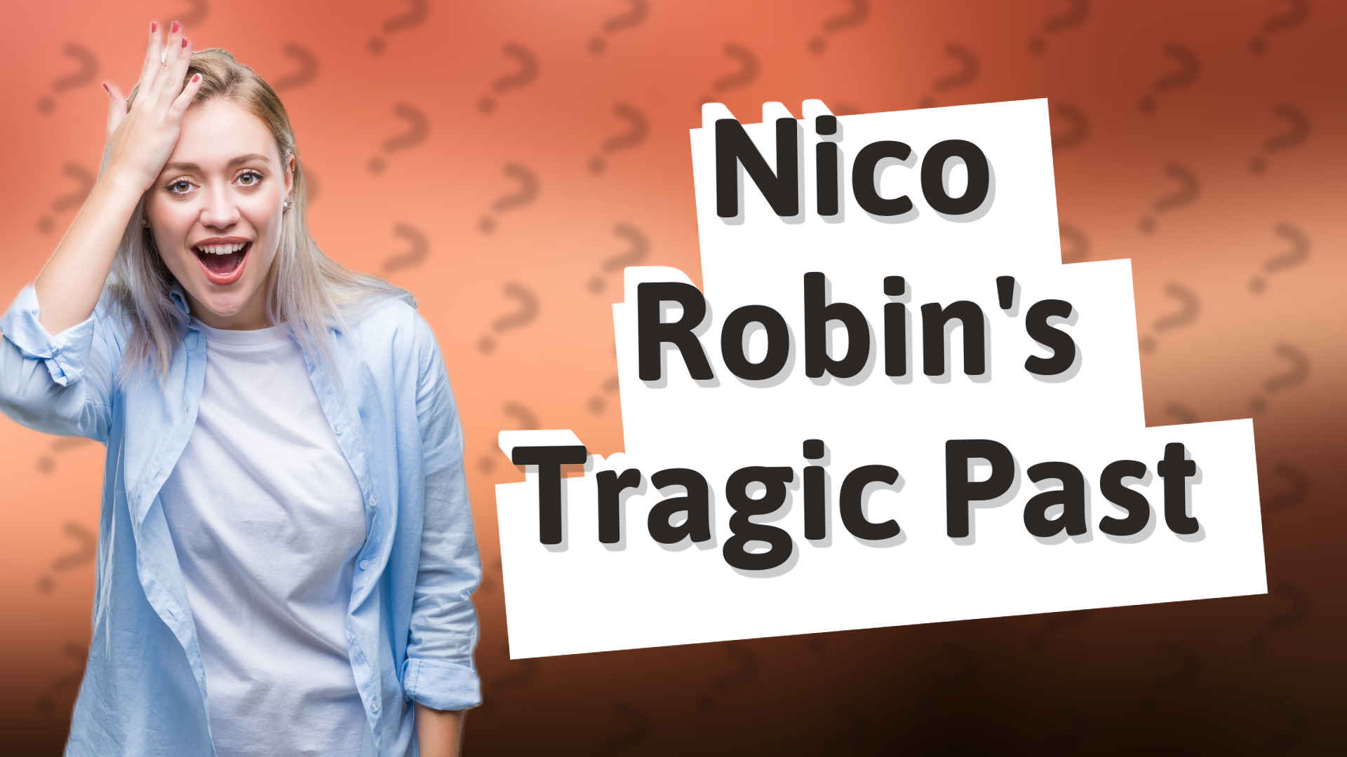 Nico Robin's Tragic Past