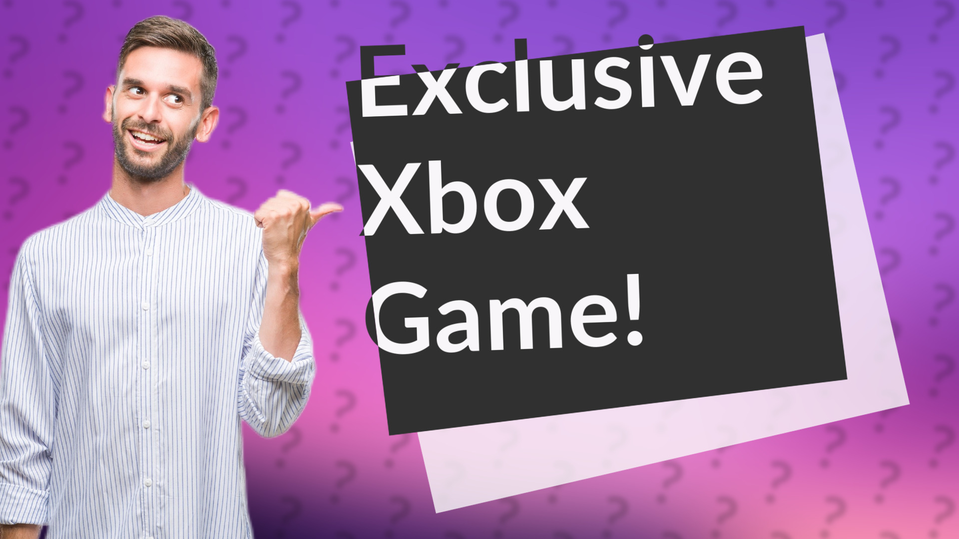 Exclusive Xbox Game!