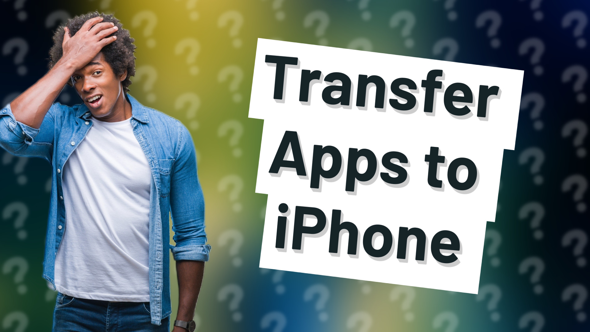 Transfer Apps to iPhone