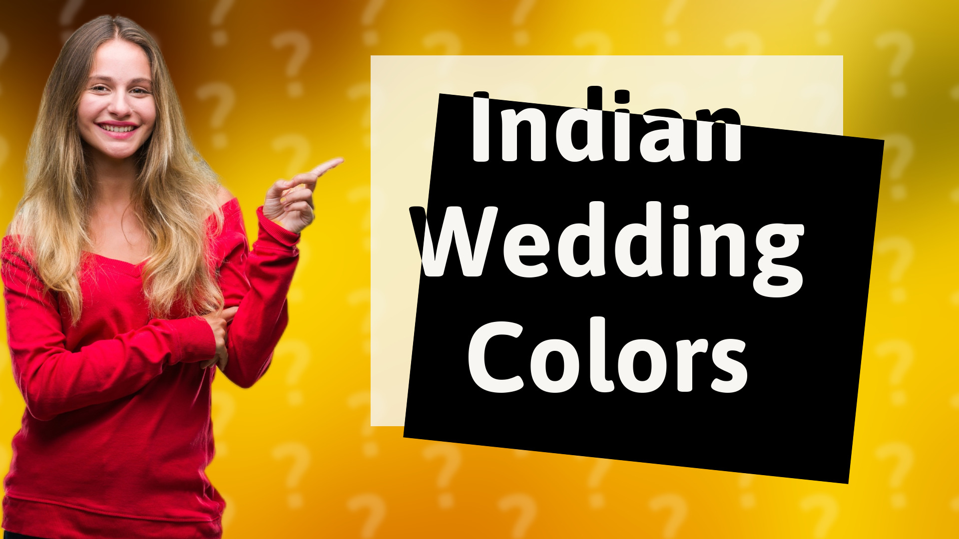 Indian Wedding Colors