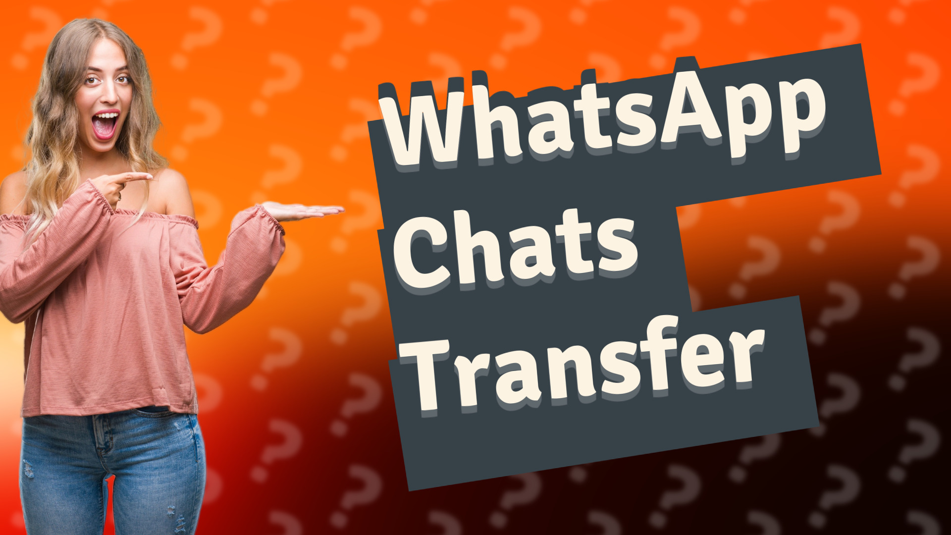 WhatsApp Chats Transfer