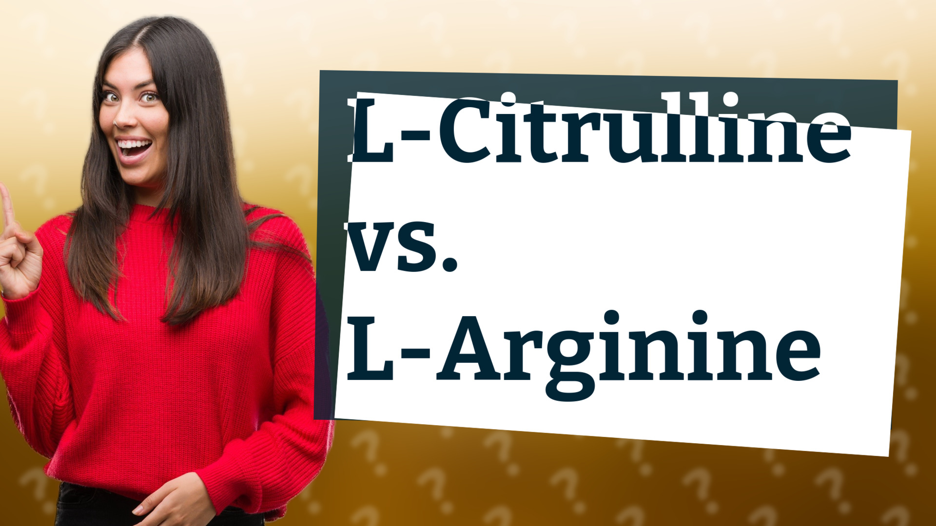 L-Citrulline vs. L-Arginine