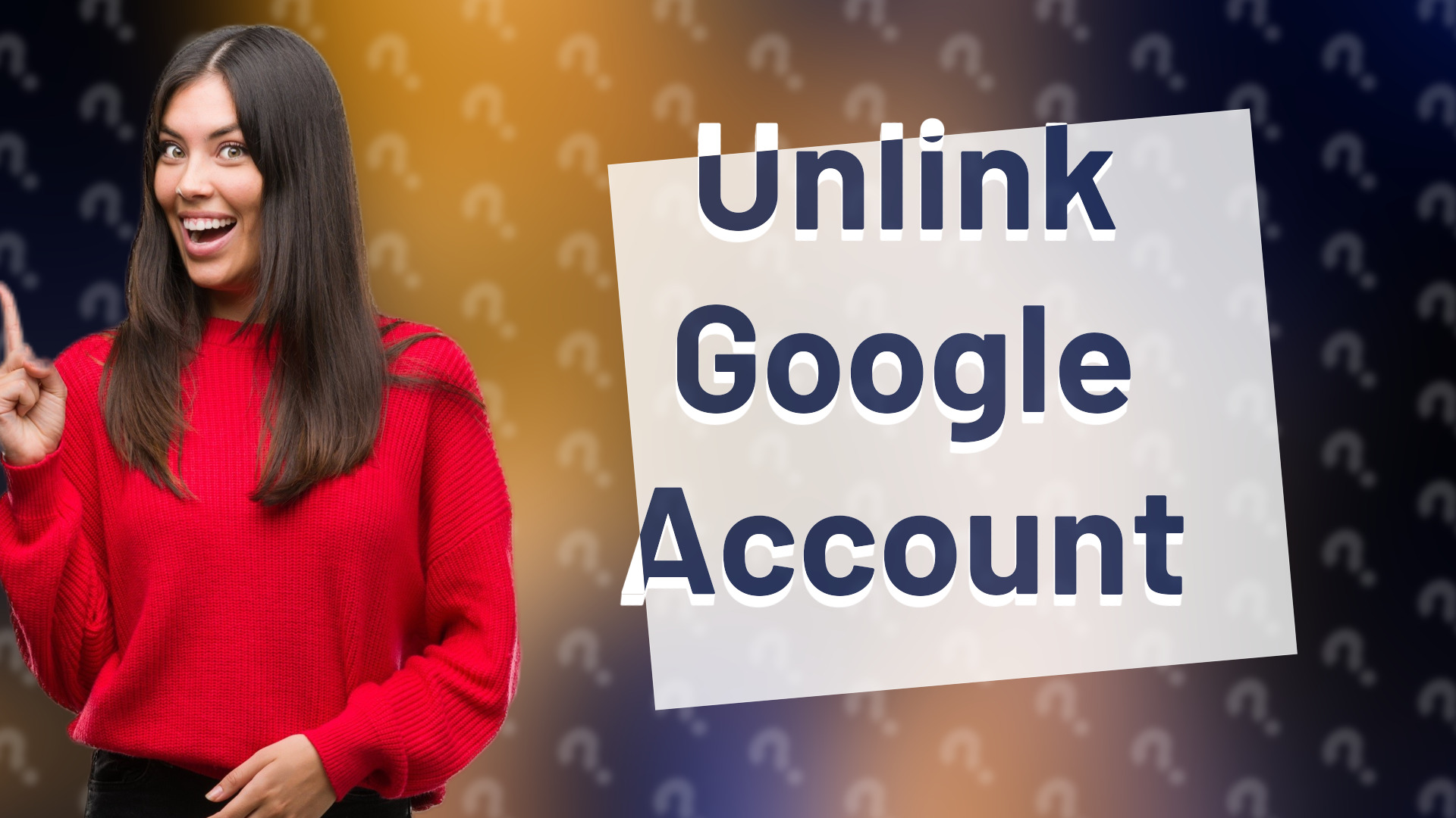 Unlink Google Account