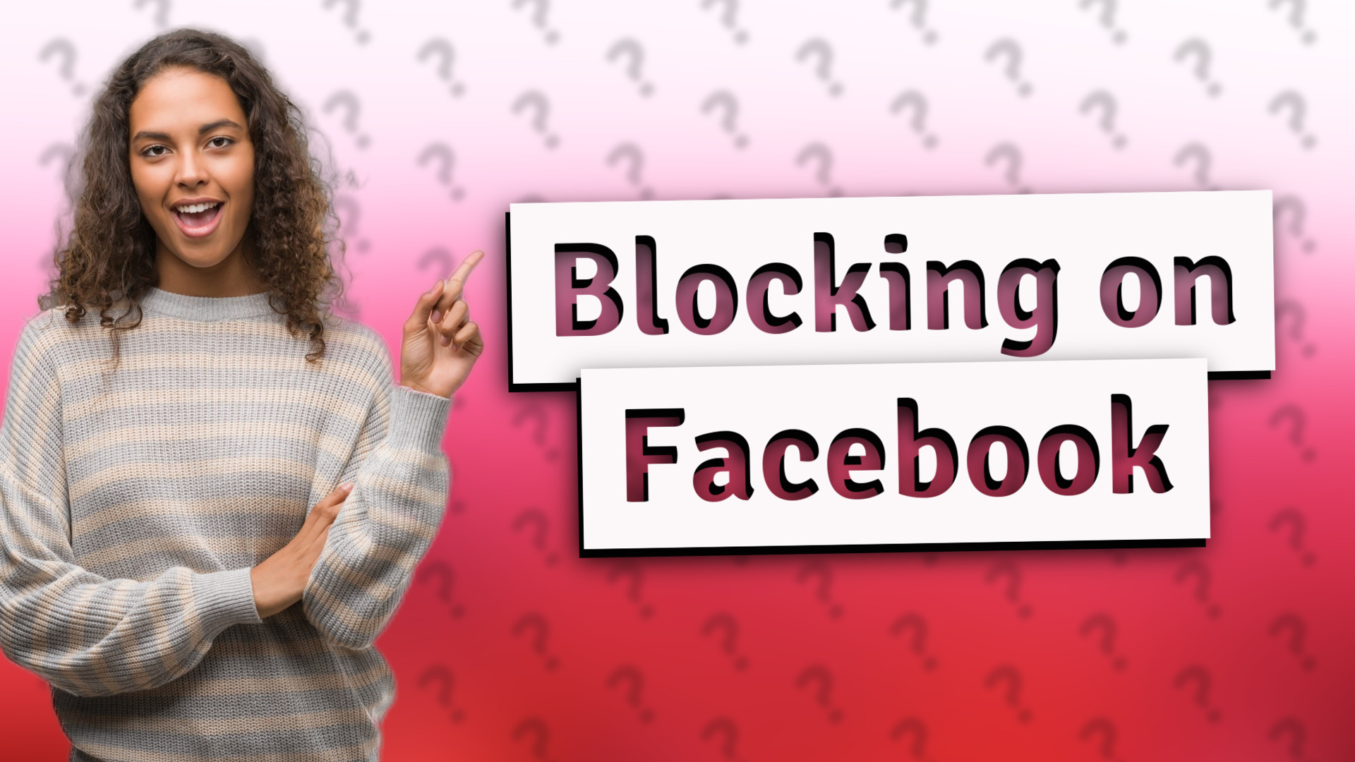 Blocking on Facebook