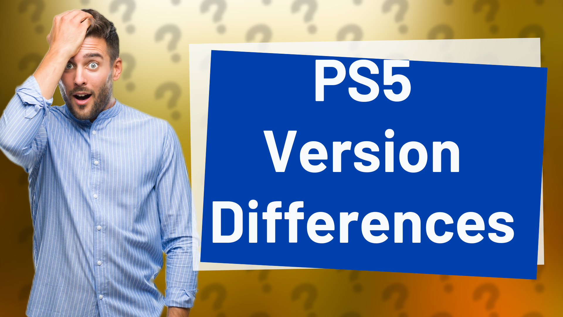 PS5 Version Differences