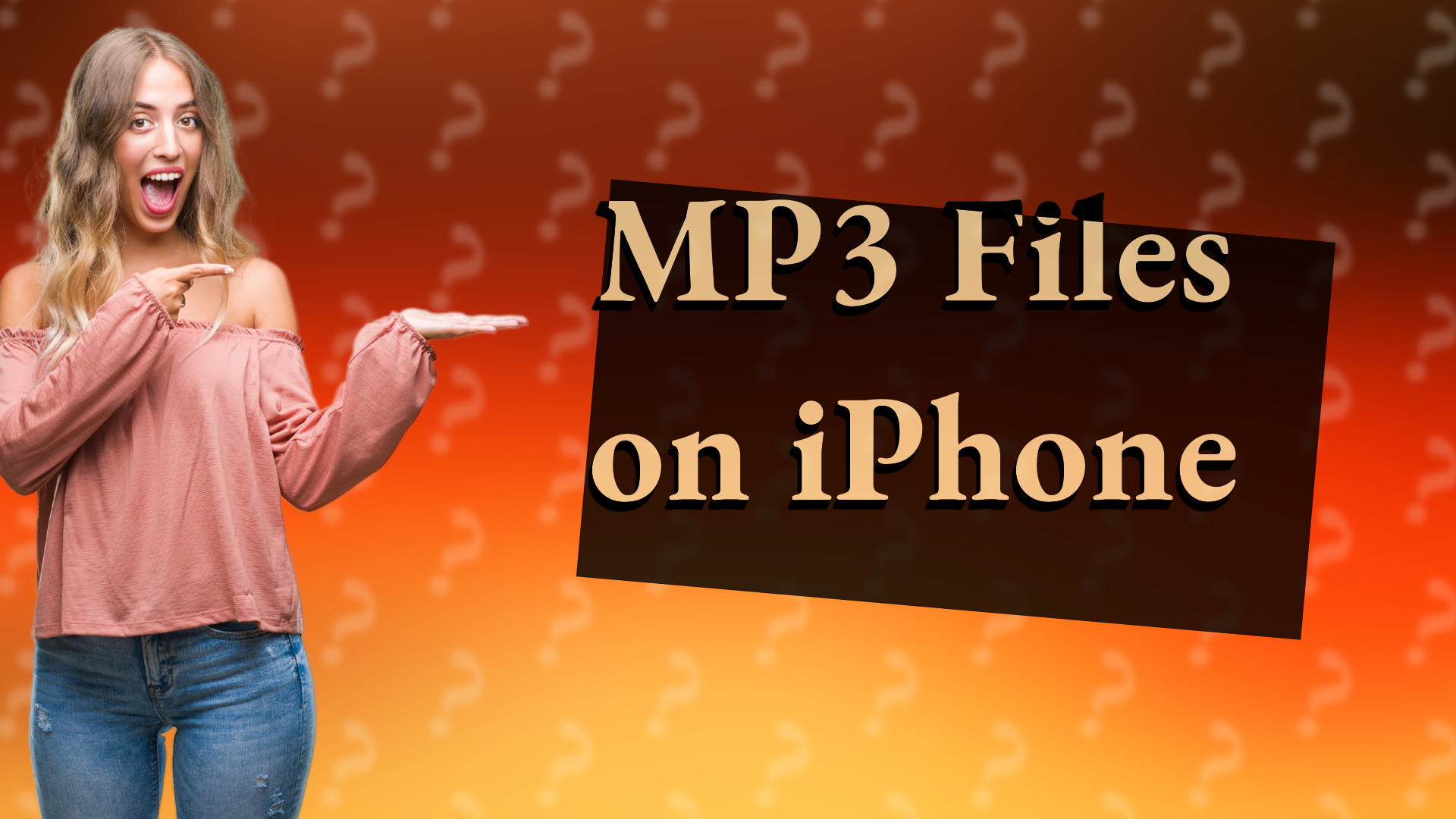 MP3 Files on iPhone