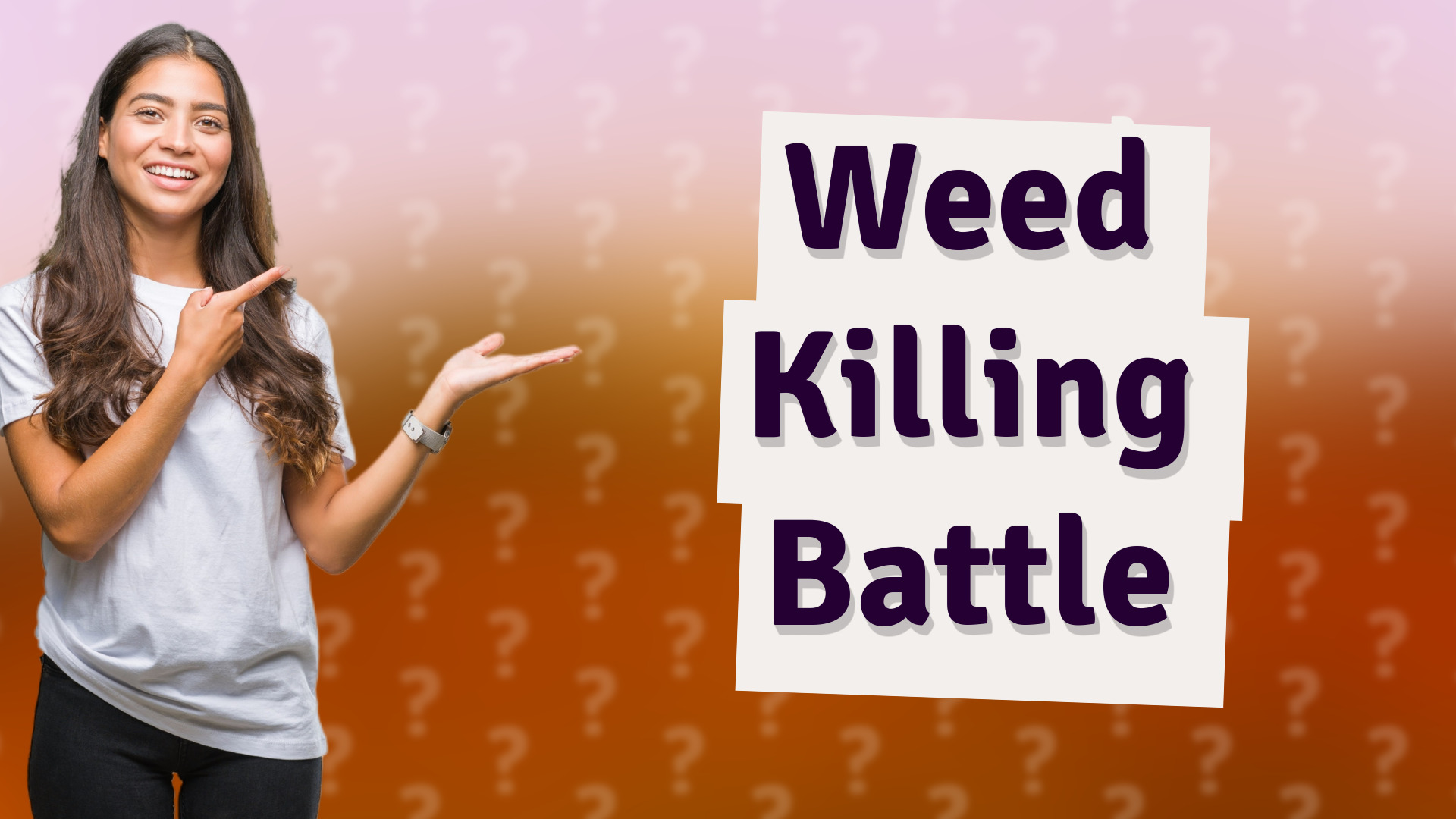 Weed Killing Battle