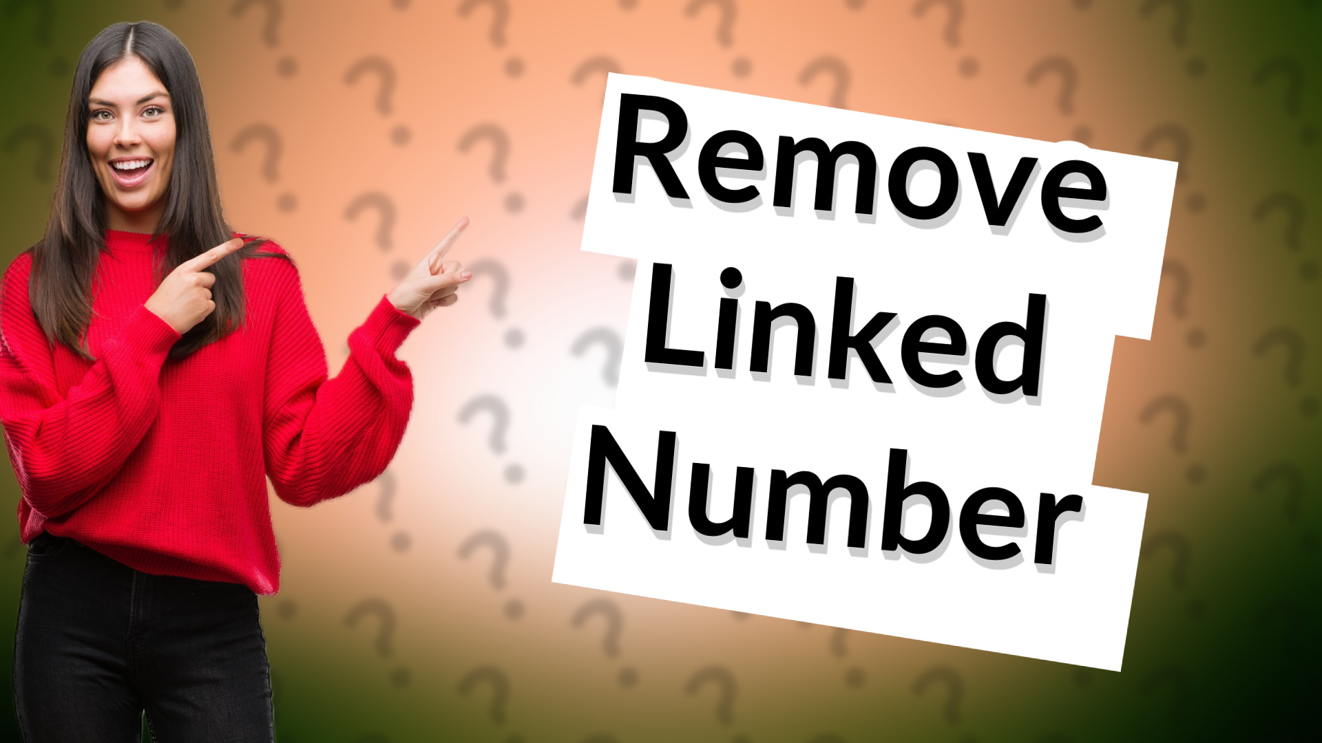 Remove Linked Number