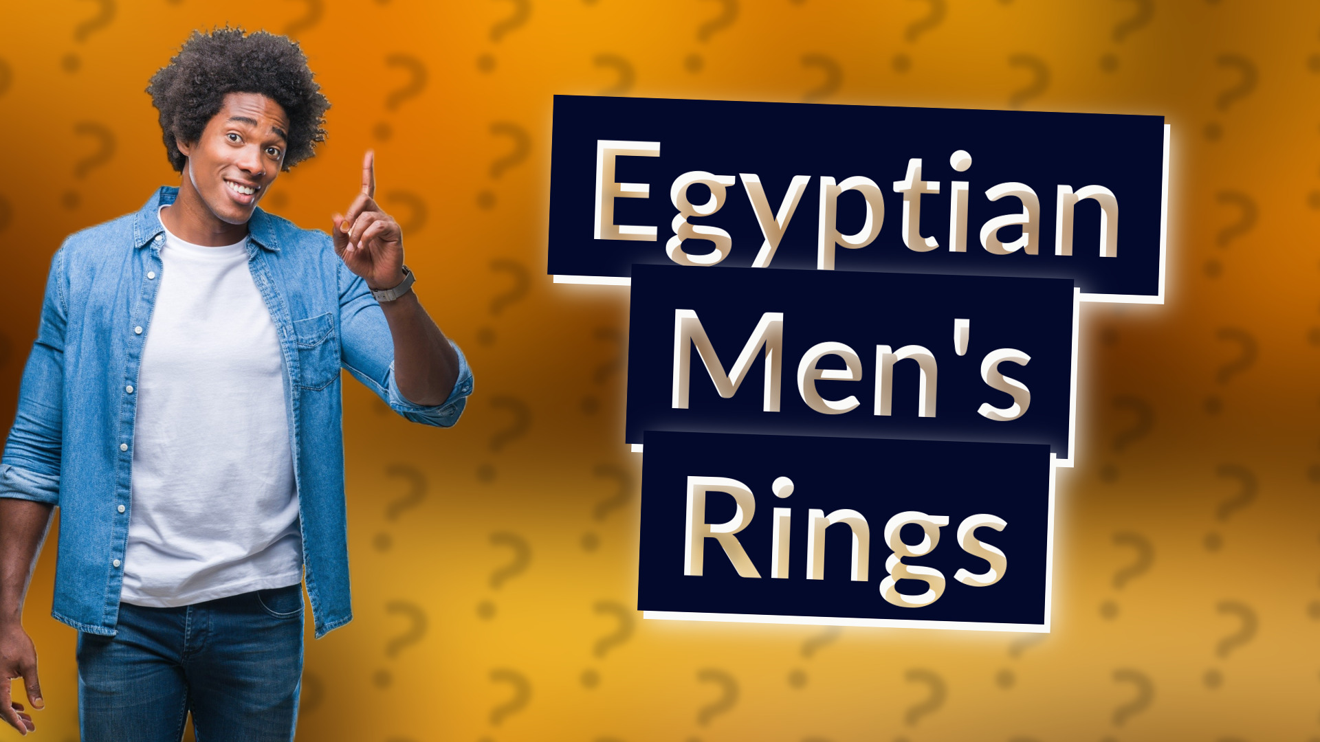 Egyptian Men's Rings