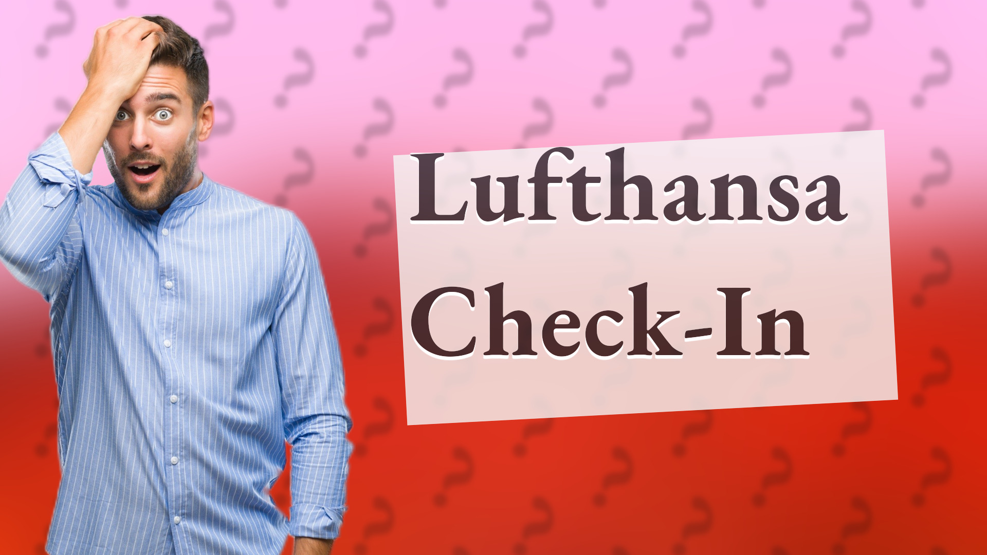 Lufthansa Check-In