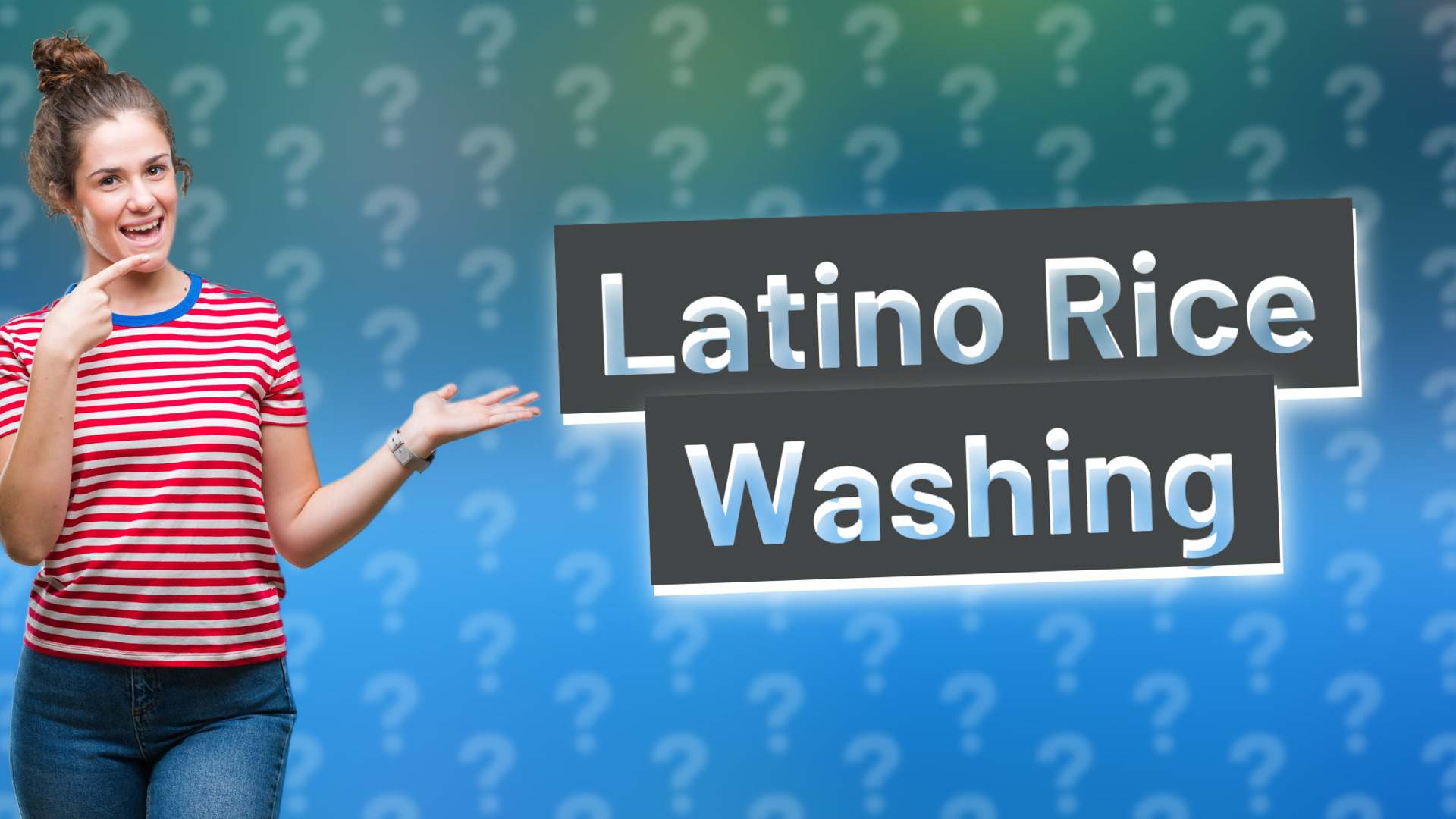 Latino Rice Washing