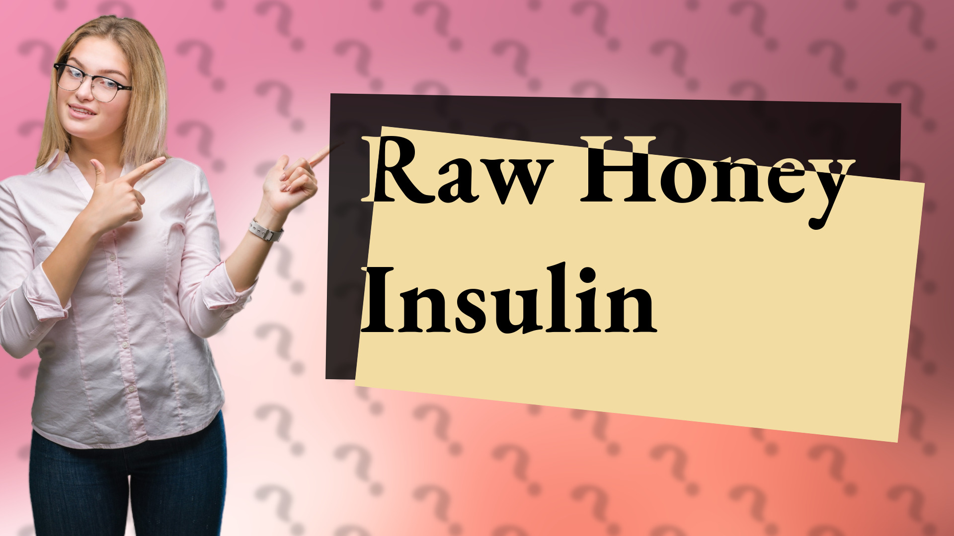 Raw Honey Insulin