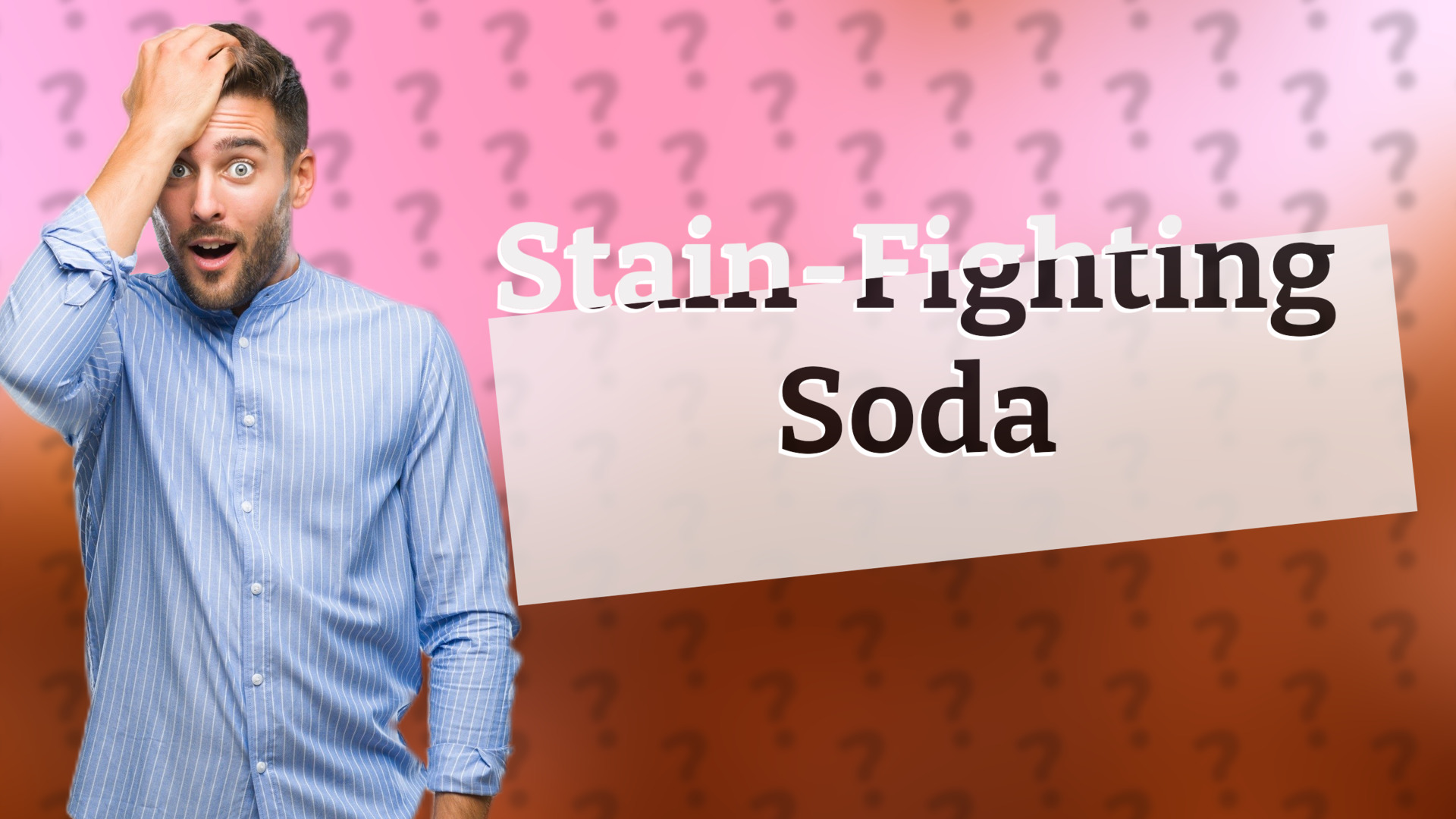 Stain-Fighting Soda