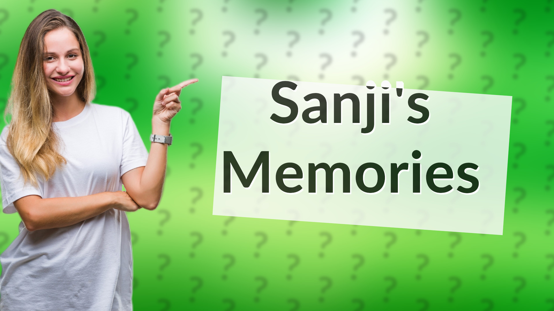 Sanji's Memories