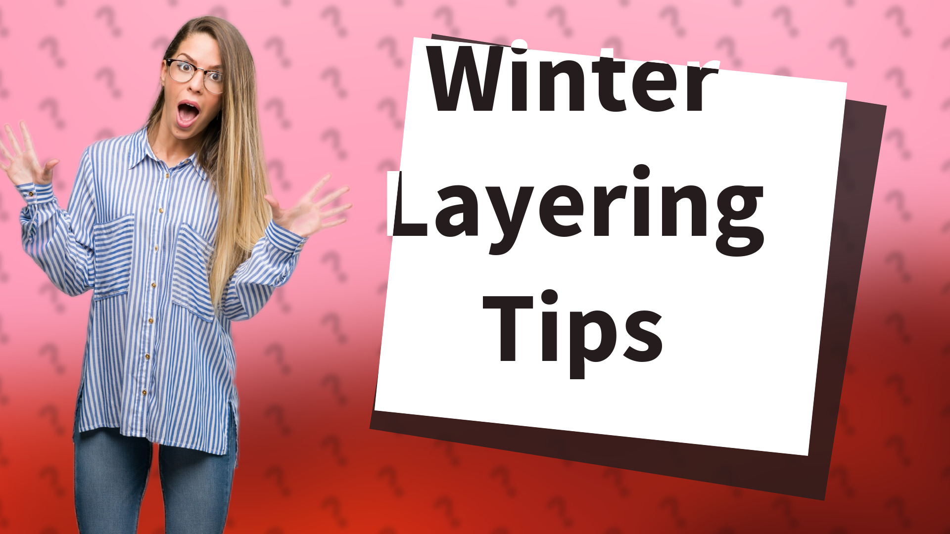 Winter Layering Tips