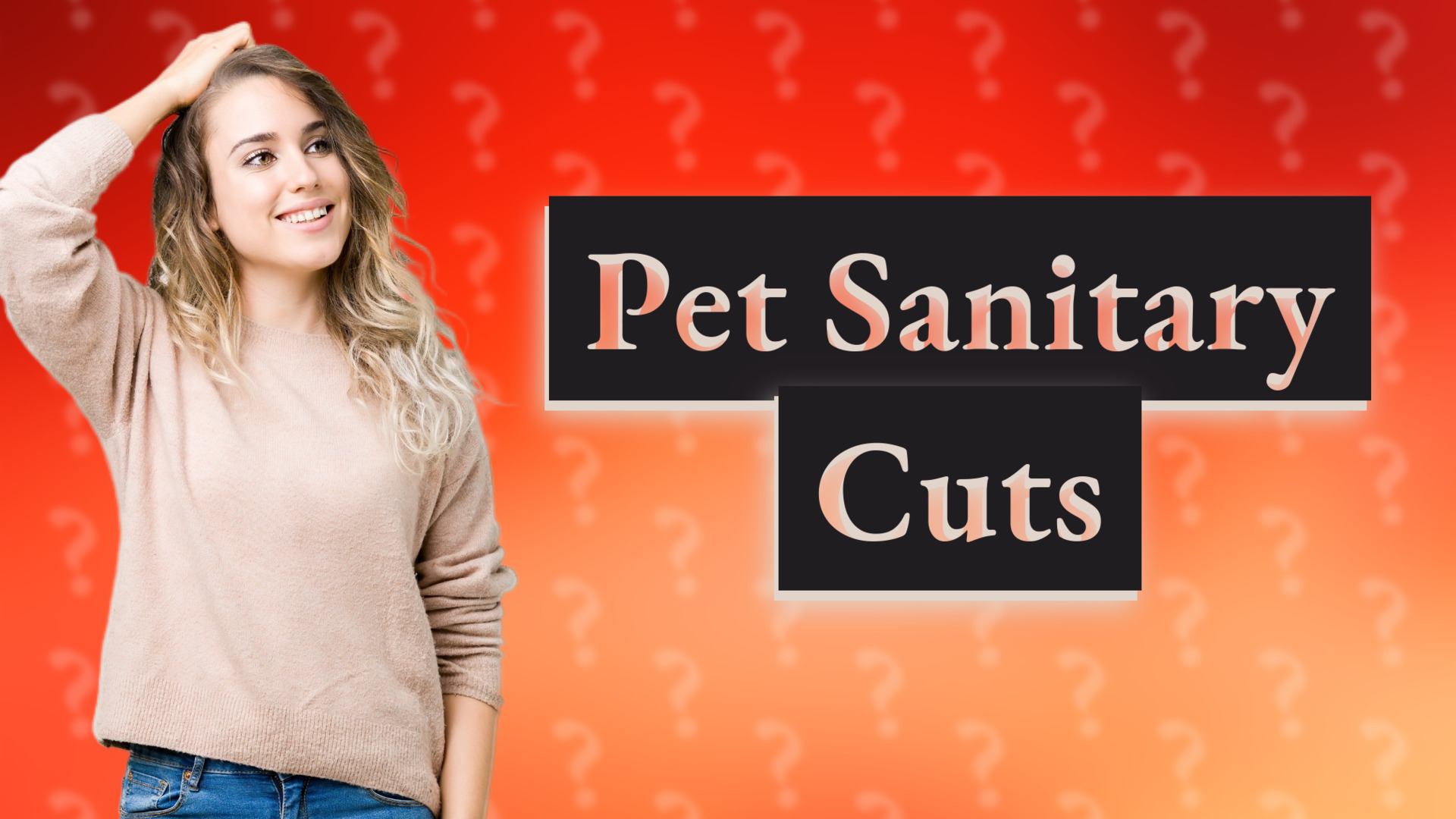 Pet Sanitary Cuts