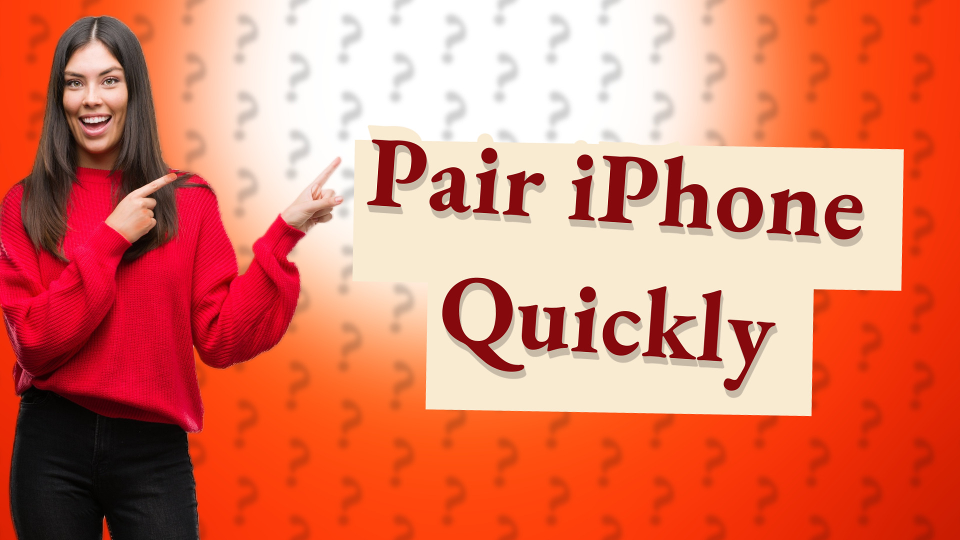Pair iPhone Quickly