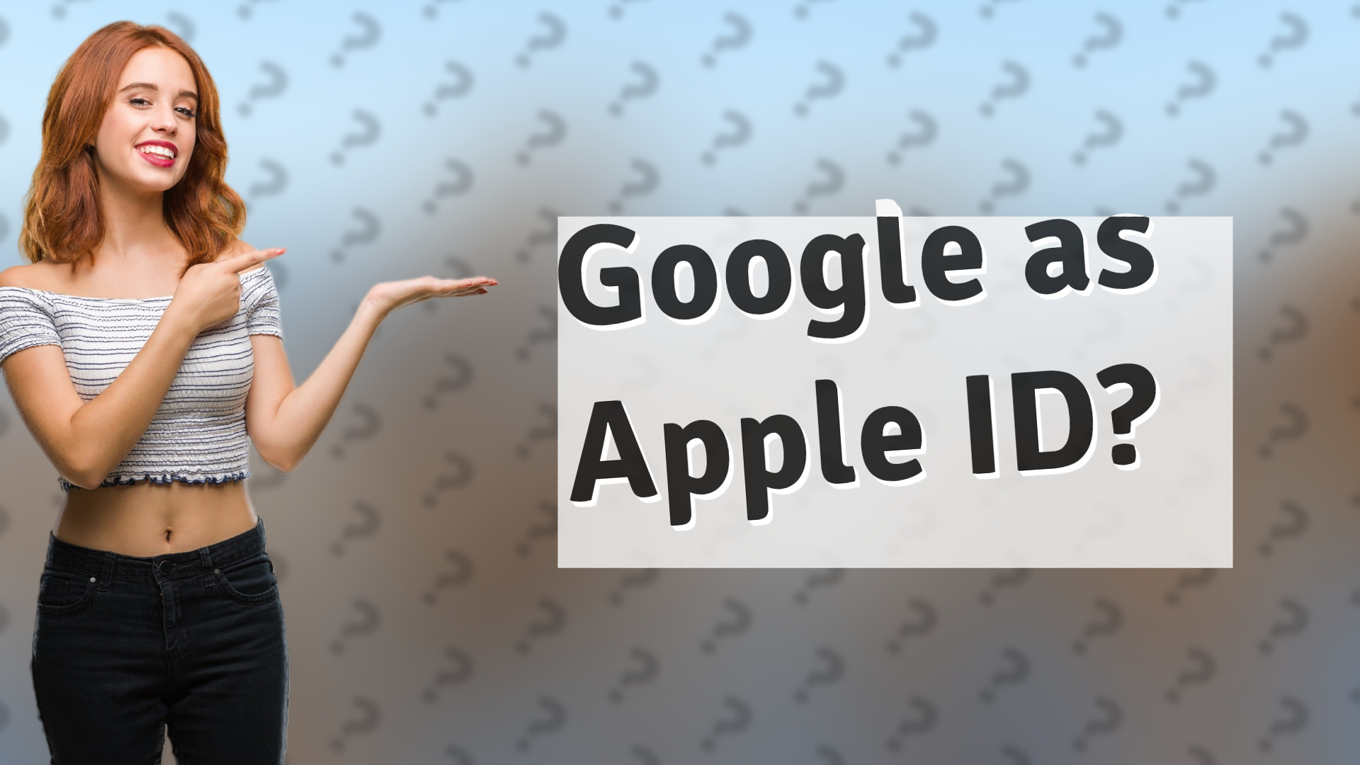 Google as Apple ID?