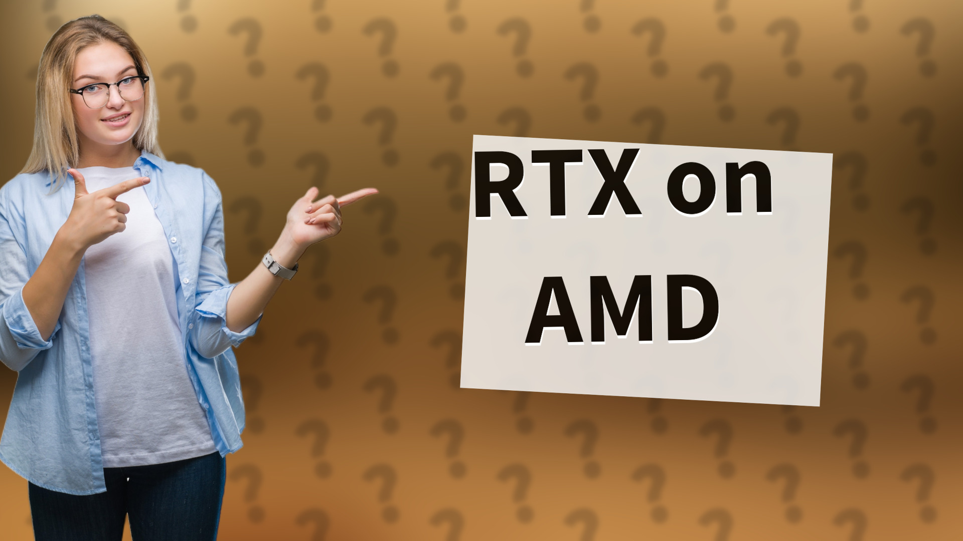 RTX on AMD