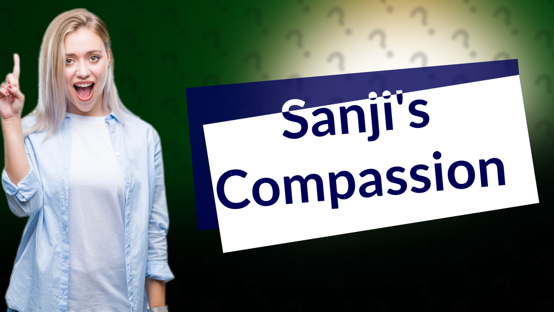 Sanji's Compassion