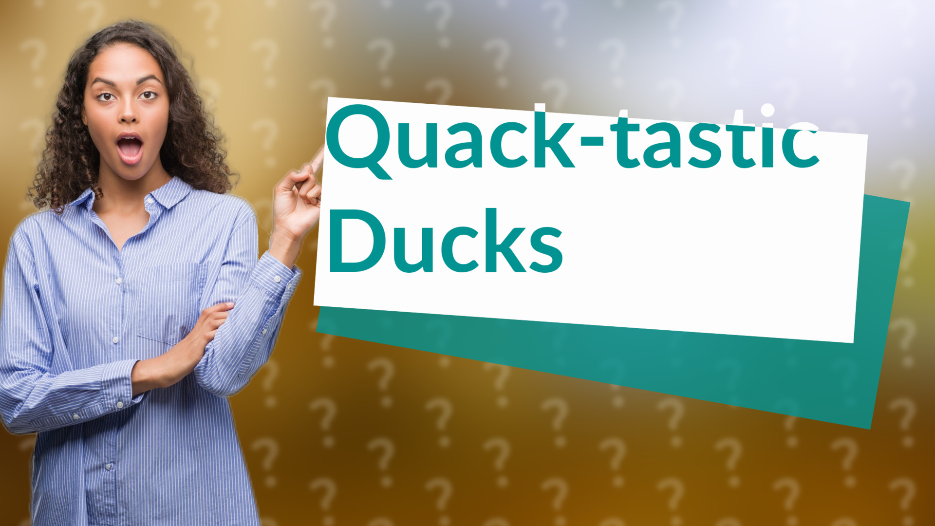 Quack-tastic Ducks