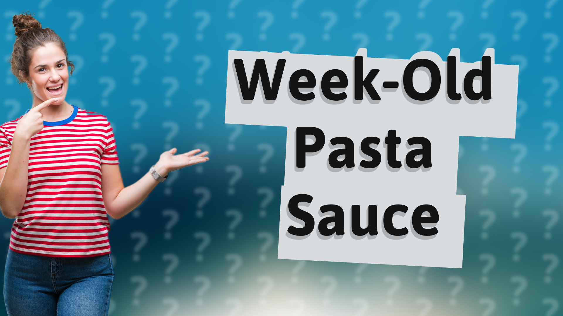 Week-Old Pasta Sauce