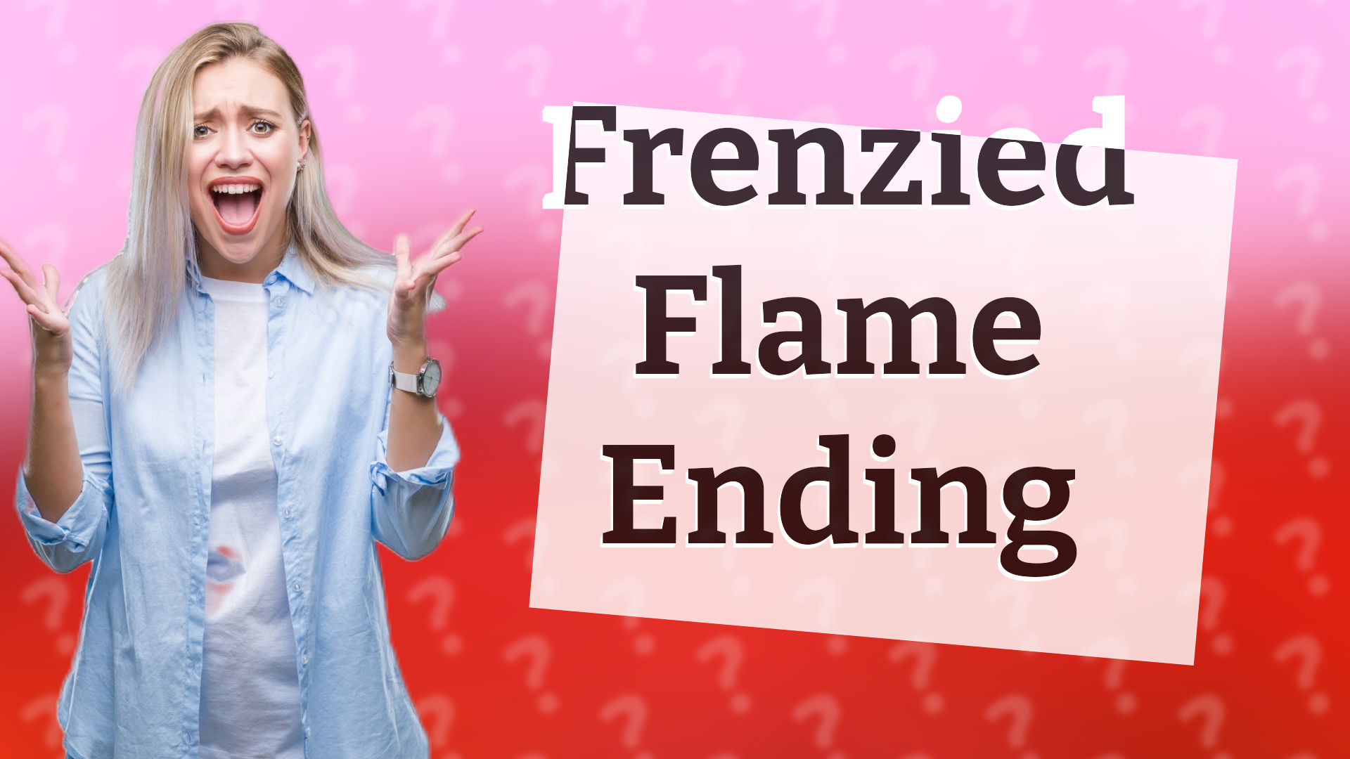 Frenzied Flame Ending