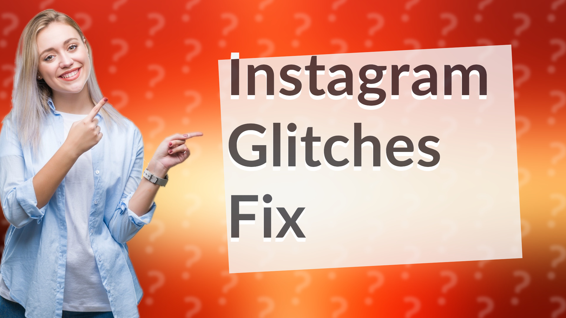 Instagram Glitches Fix