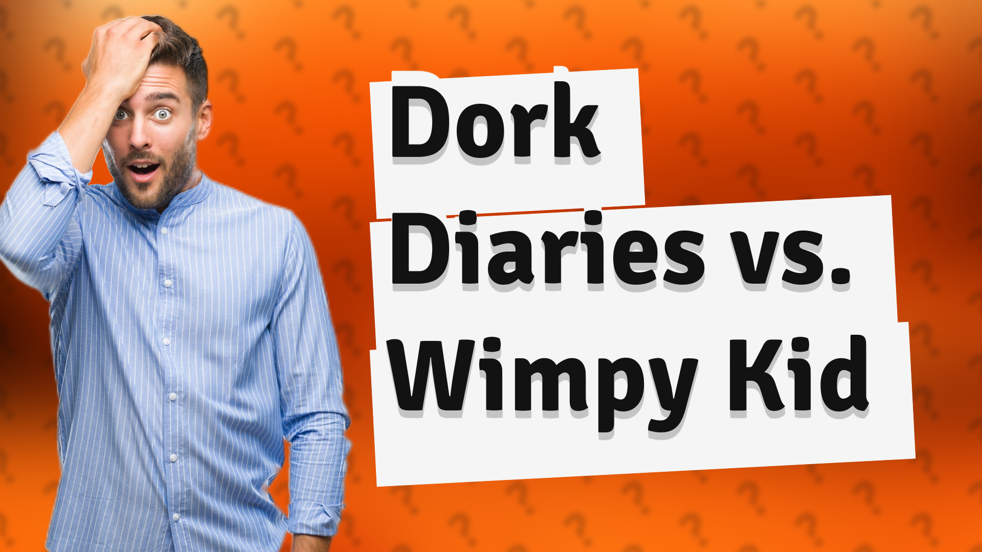 Dork Diaries vs. Wimpy Kid