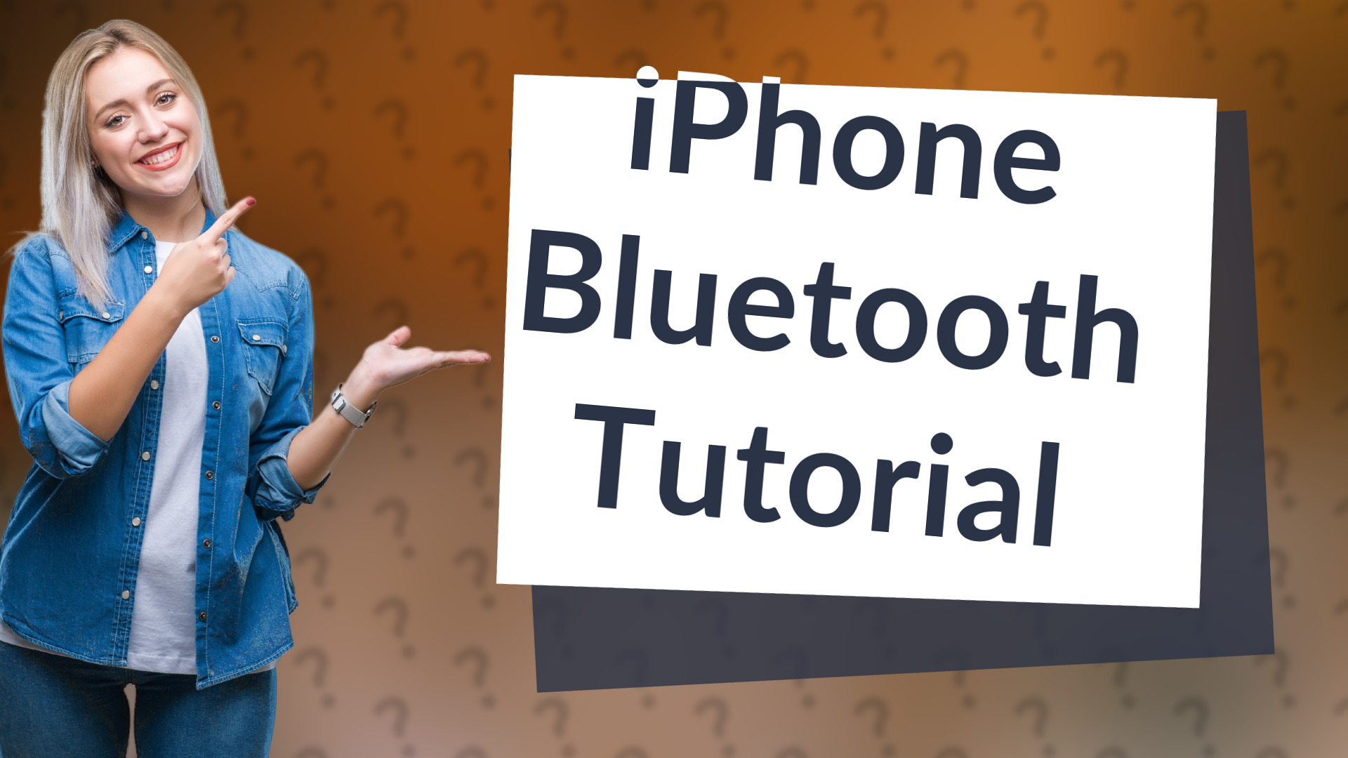 iPhone Bluetooth Tutorial