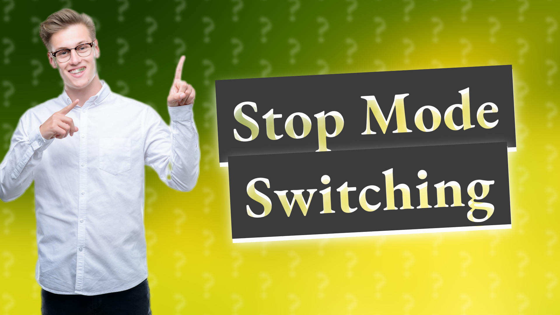 Stop Mode Switching