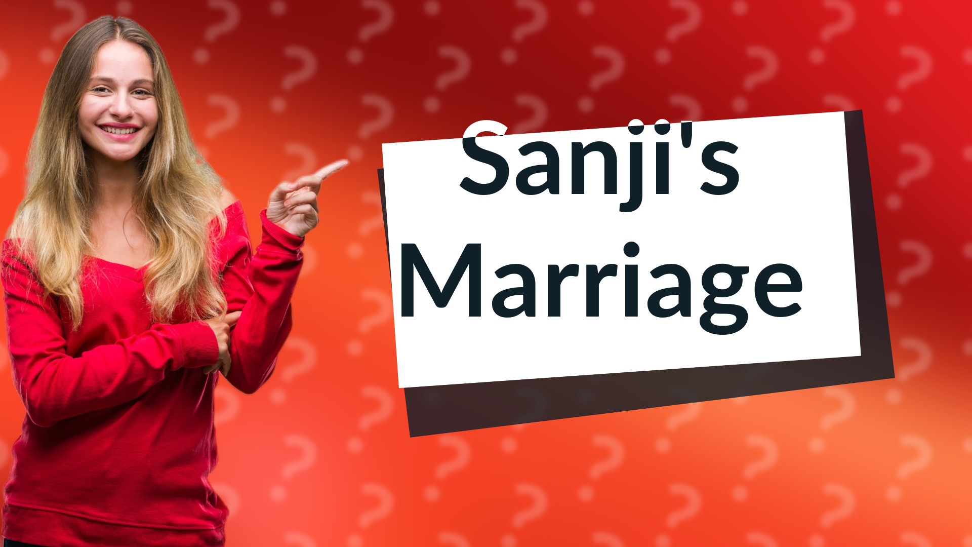 Sanji's Marriage