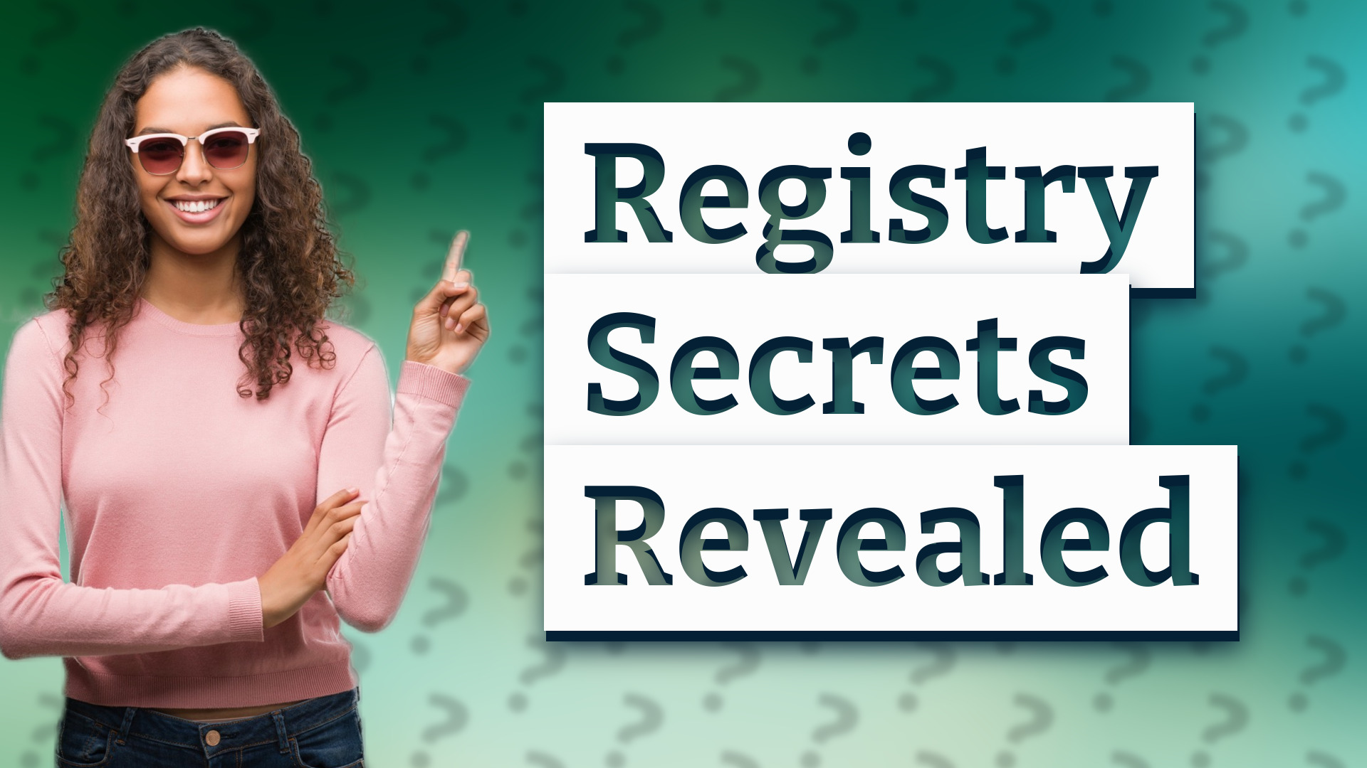 Registry Secrets Revealed