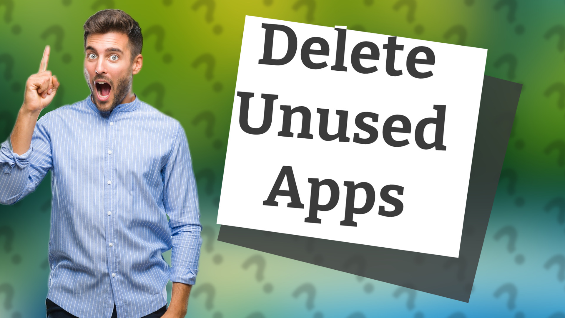 Delete Unused Apps