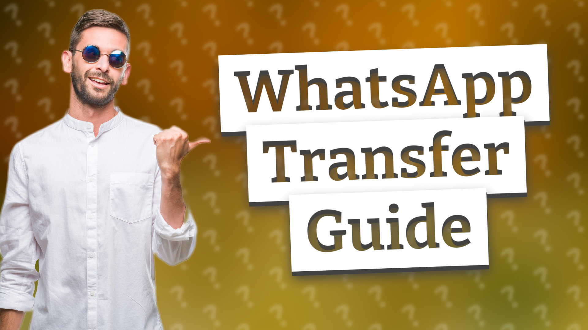 WhatsApp Transfer Guide