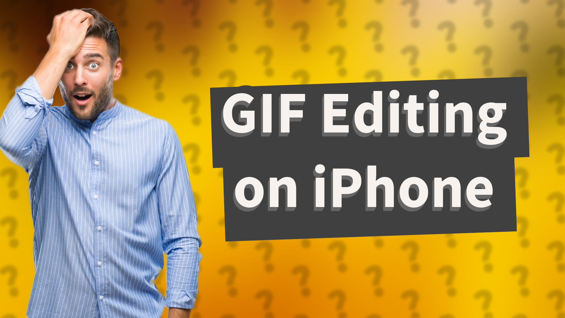 GIF Editing on iPhone