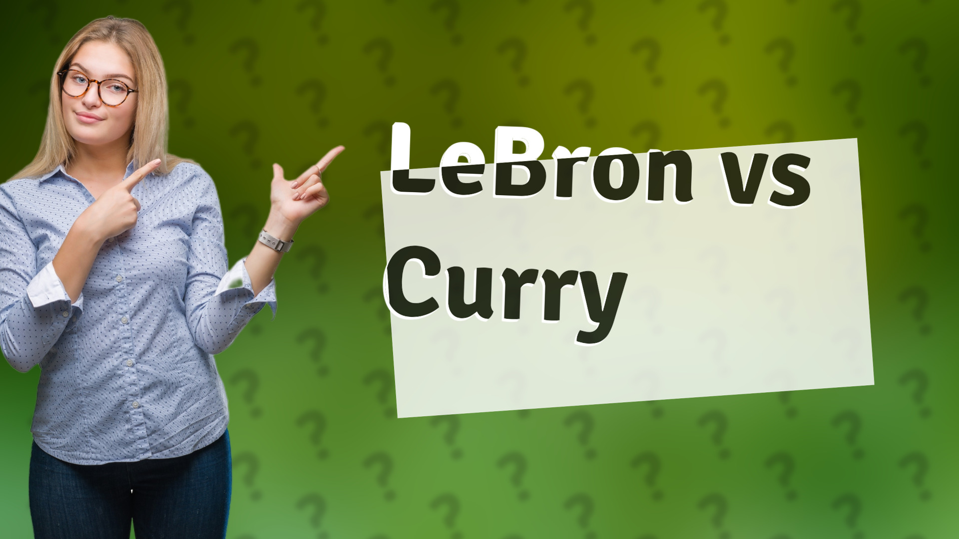 LeBron vs Curry