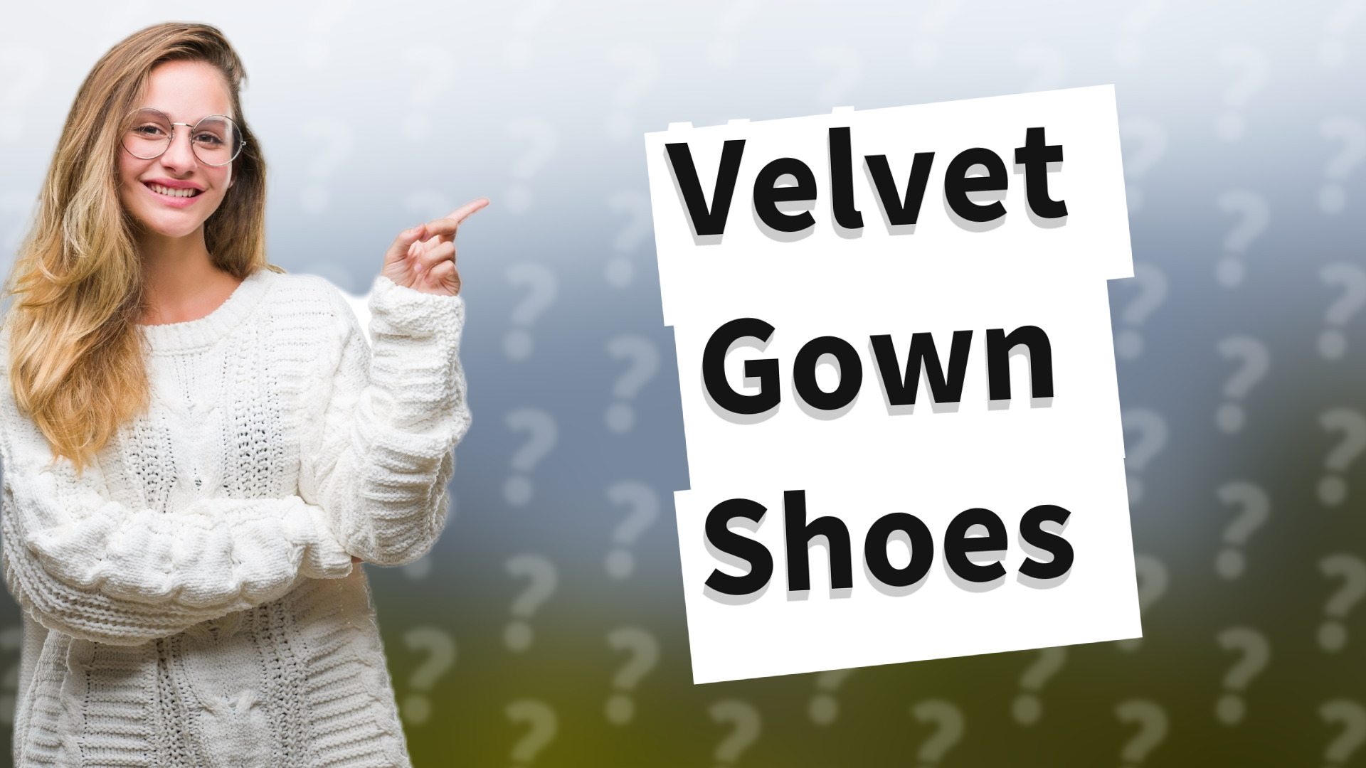 Velvet Gown Shoes