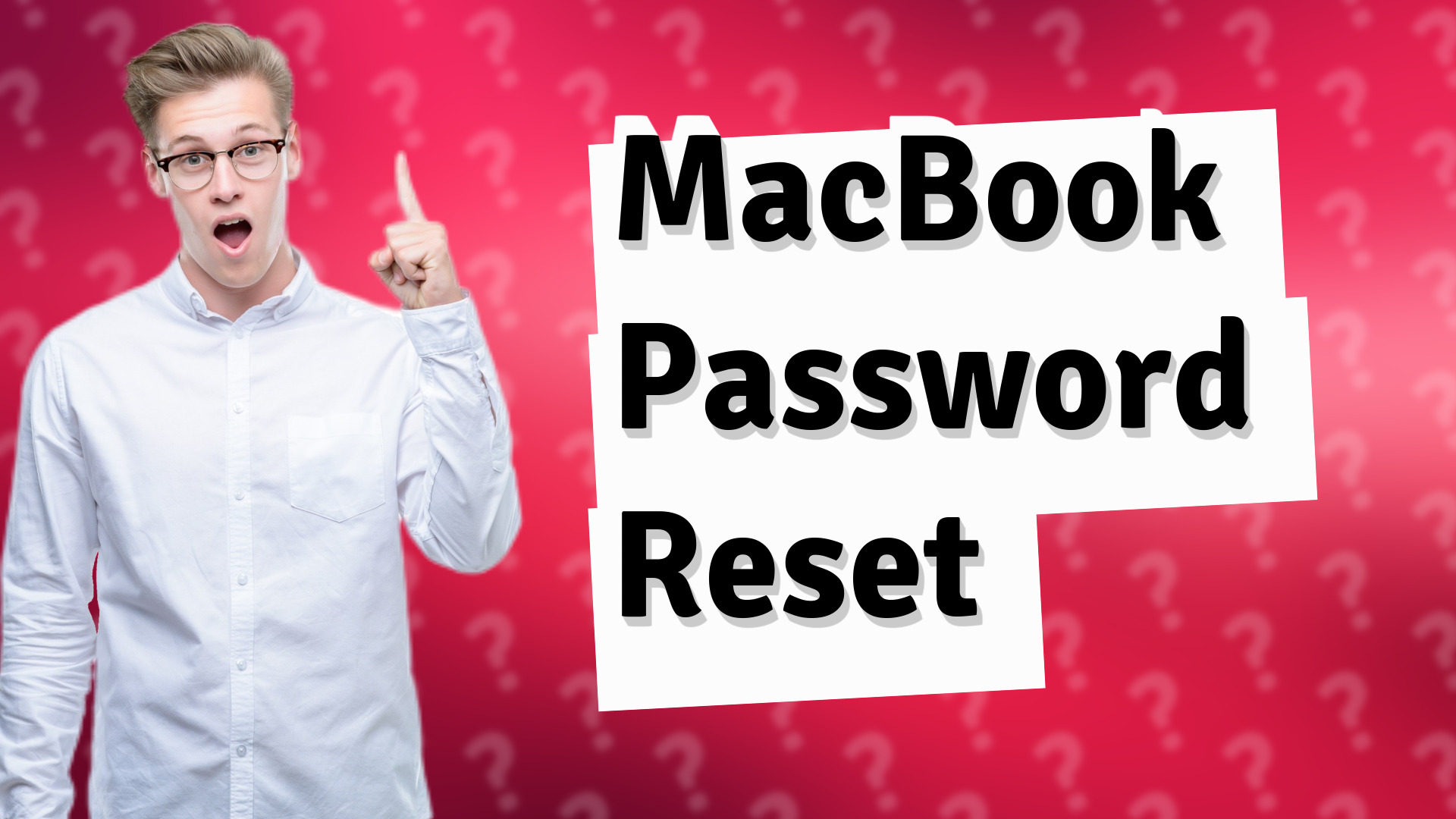 MacBook Password Reset