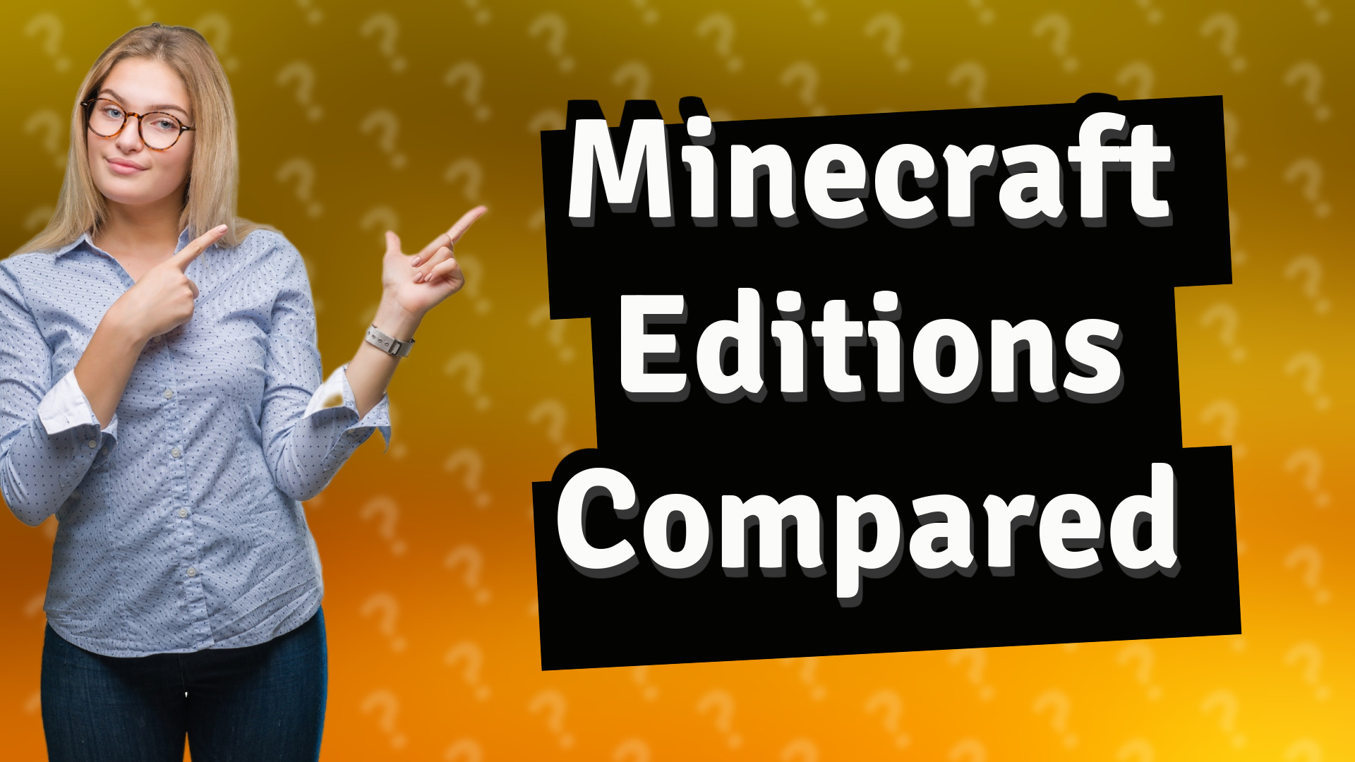 Minecraft Editions Compared