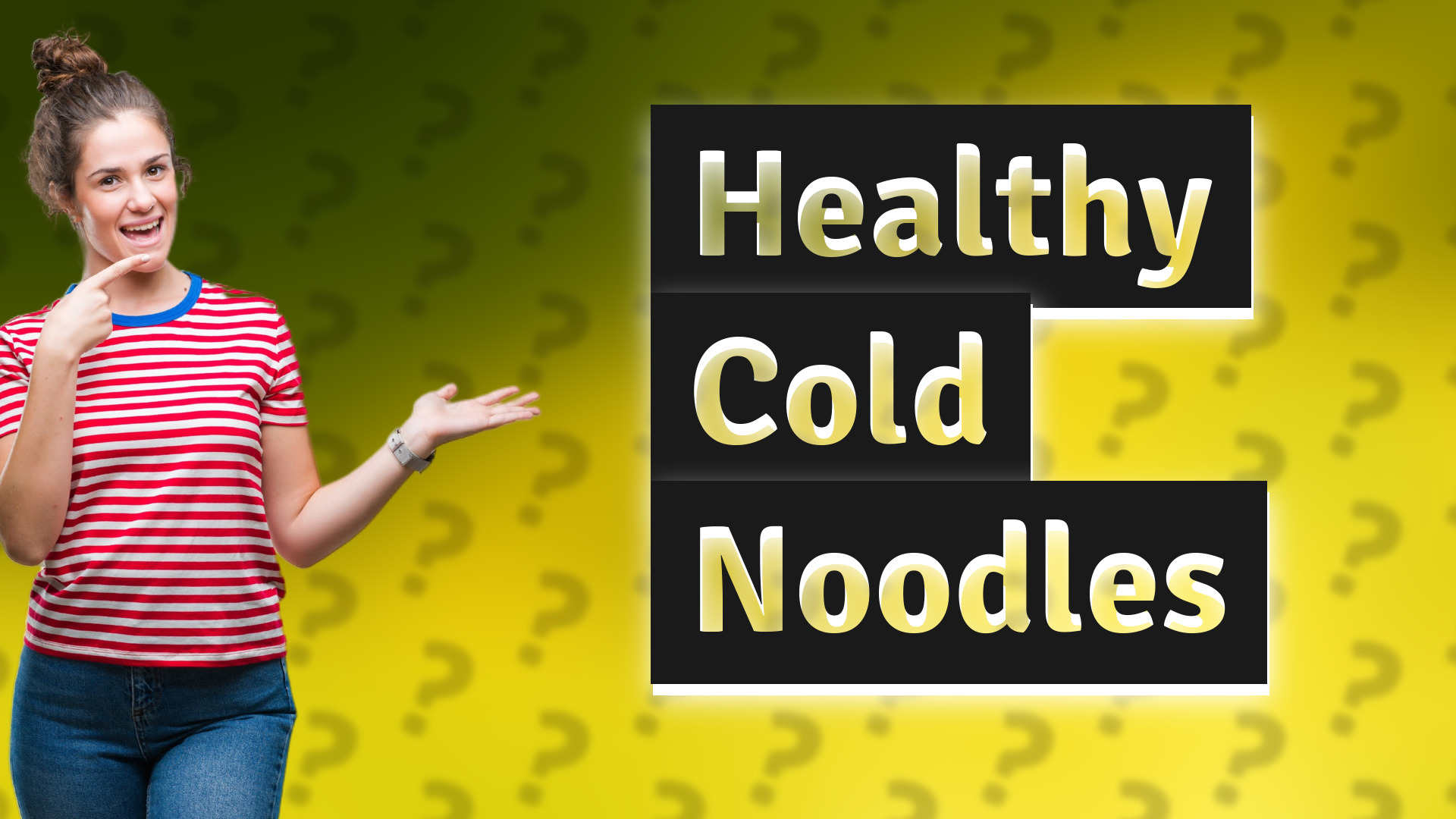 Healthy Cold Noodles